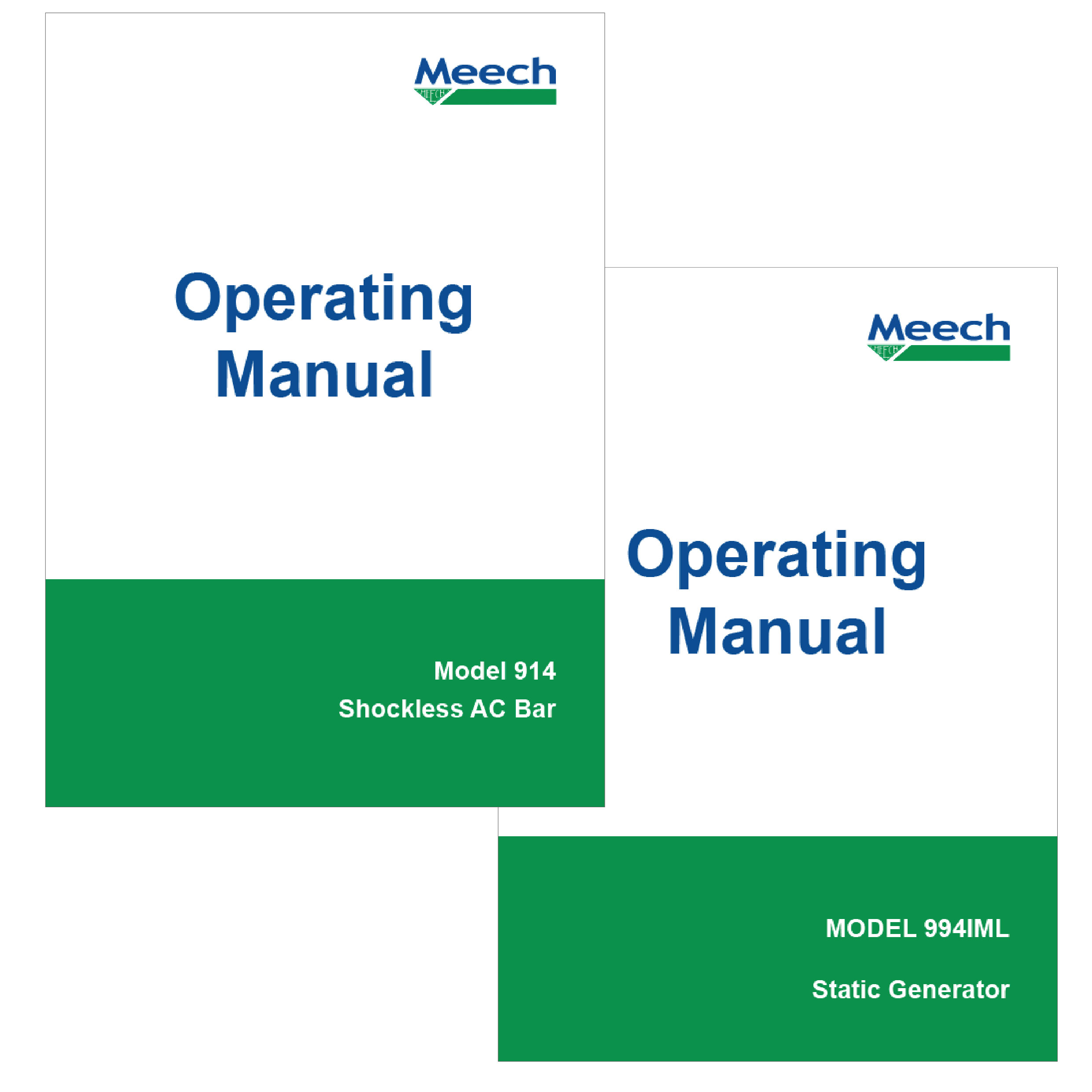 Hyperion and 900 Series Operating Manuals