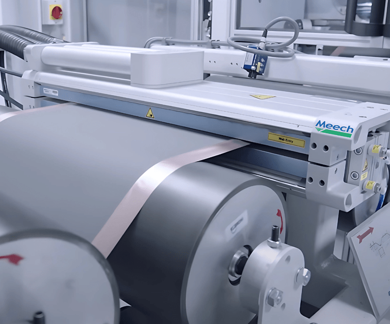 Web cleaning equipment from Meech